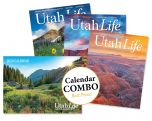 Utah Life Combo - 2023 Wall Calendar + 1-yr Subscription